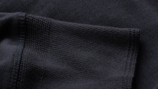 Long Sleeve Henley - charcoal
