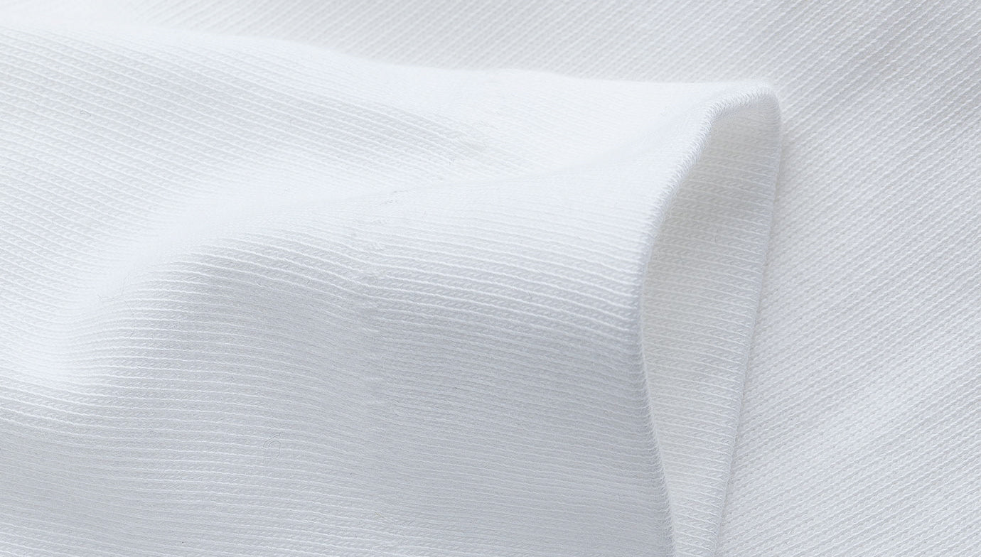 Classic Fit Loopwheeled T-Shirt - 215 White