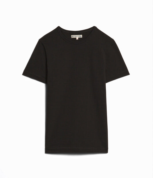 Classic Loopwheeled T-Shirt- 215 Deep Black