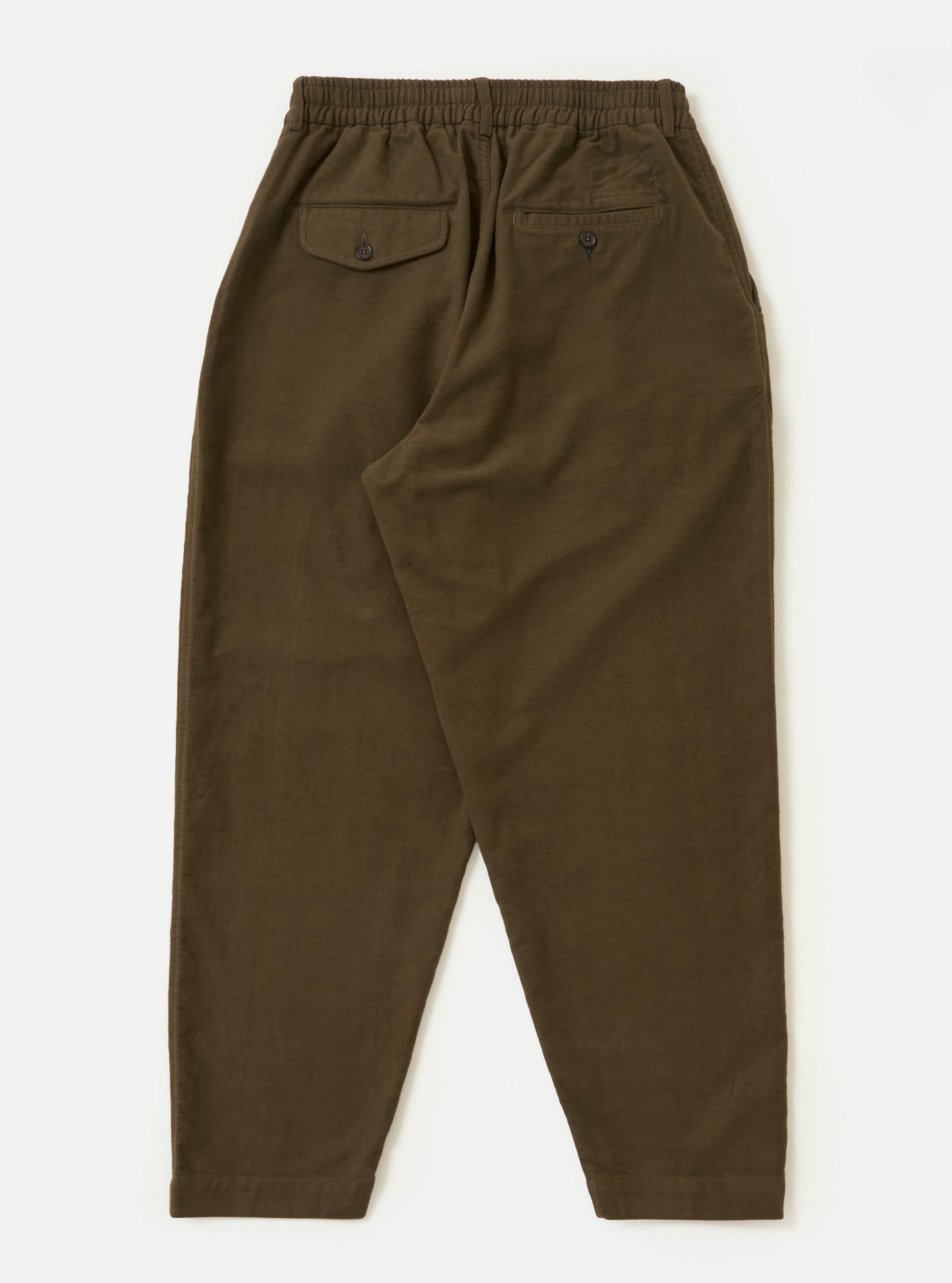 Pleated Trackpant - Moleskin