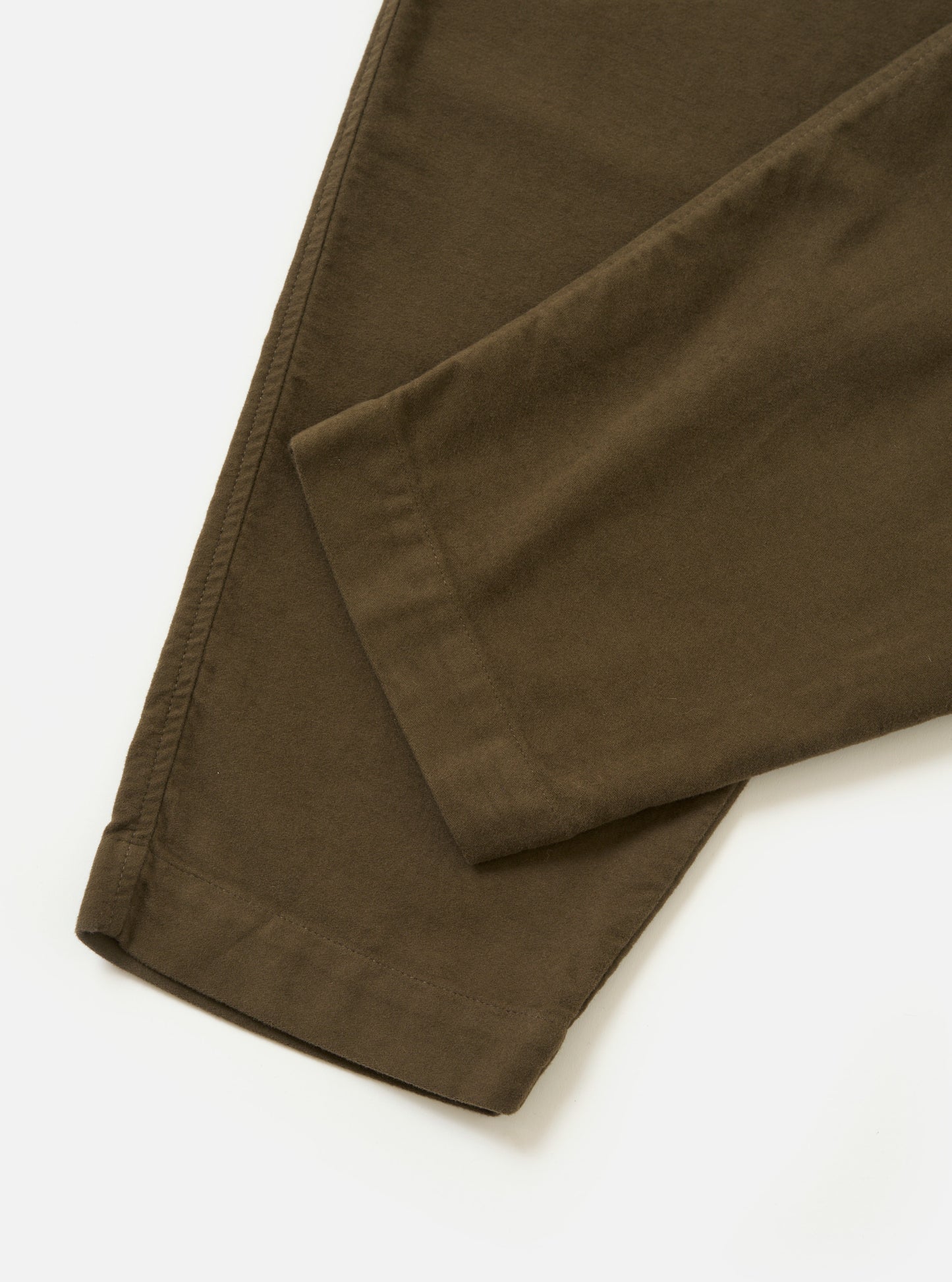 Pleated Trackpant - Moleskin