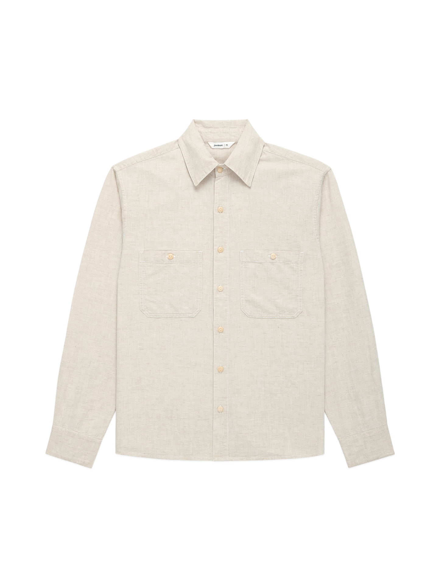 Utility Shirt - Ecru Chambray