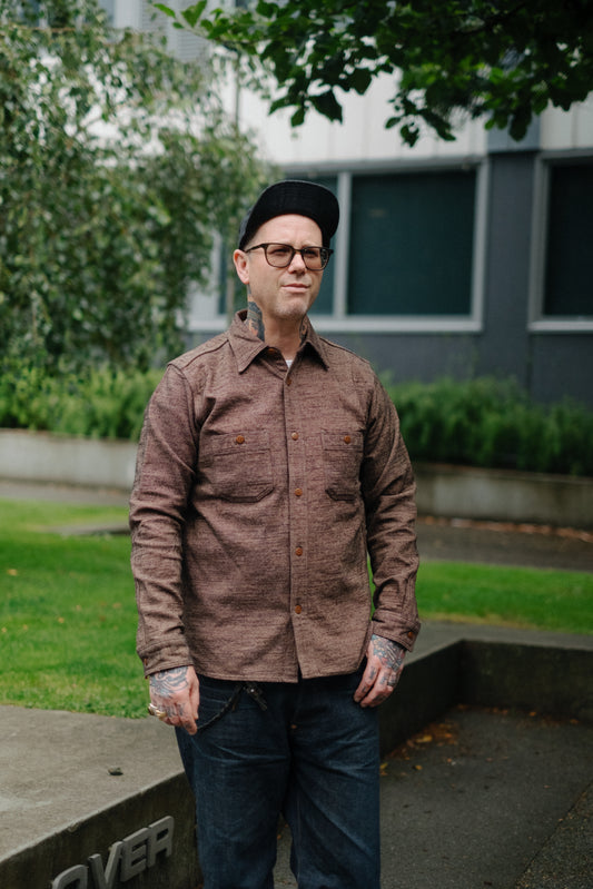 Elemental Brown Flannel Shirt