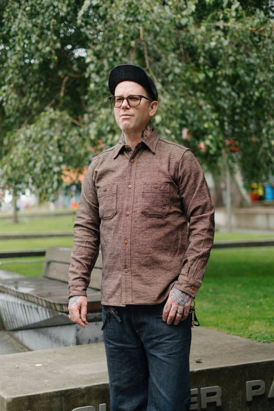 Elemental Brown Flannel Shirt