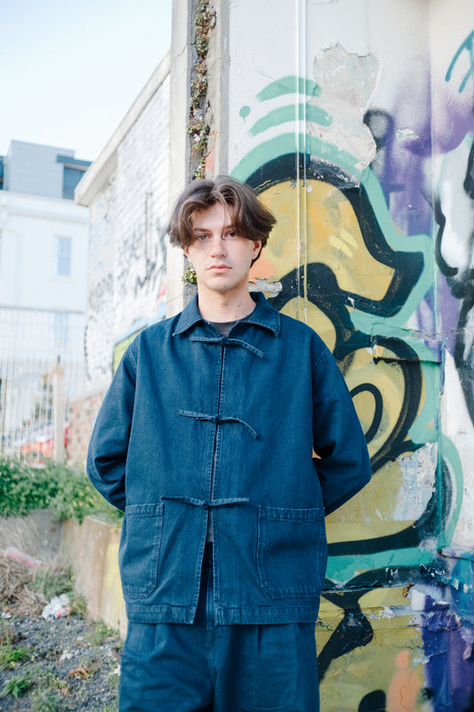 Temple Jacket - enigma denim