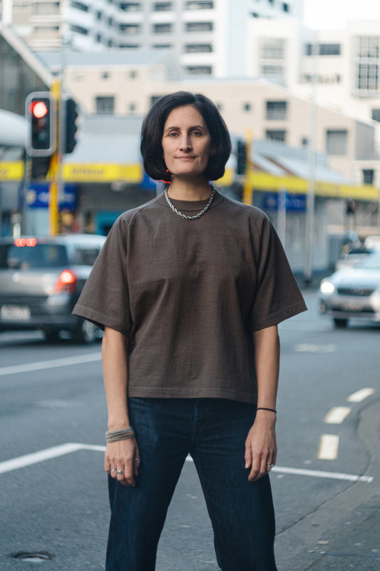 Mahuna SS Tee - Beluga