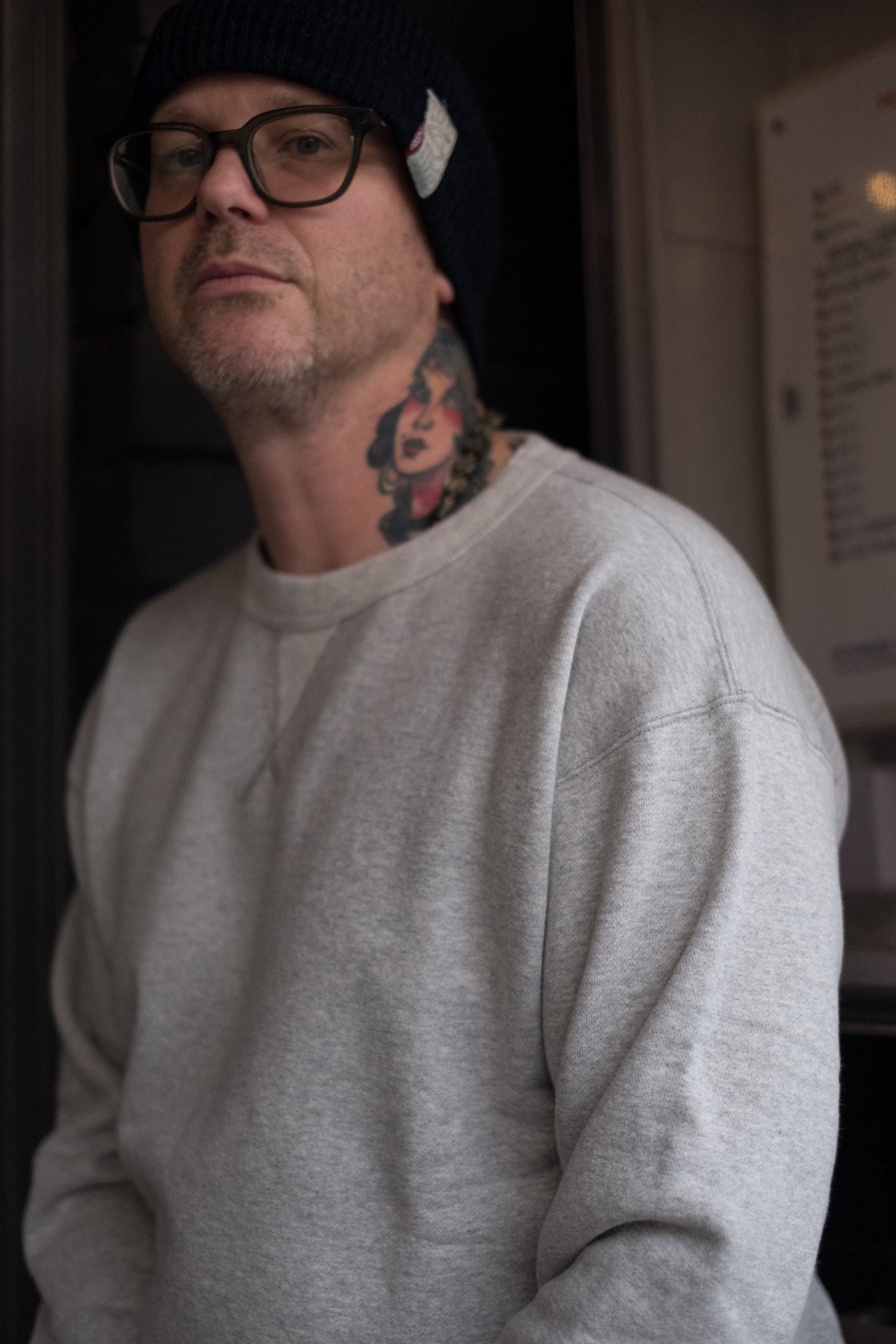 Laniakea Crewneck Sweater - Hambleton Grey