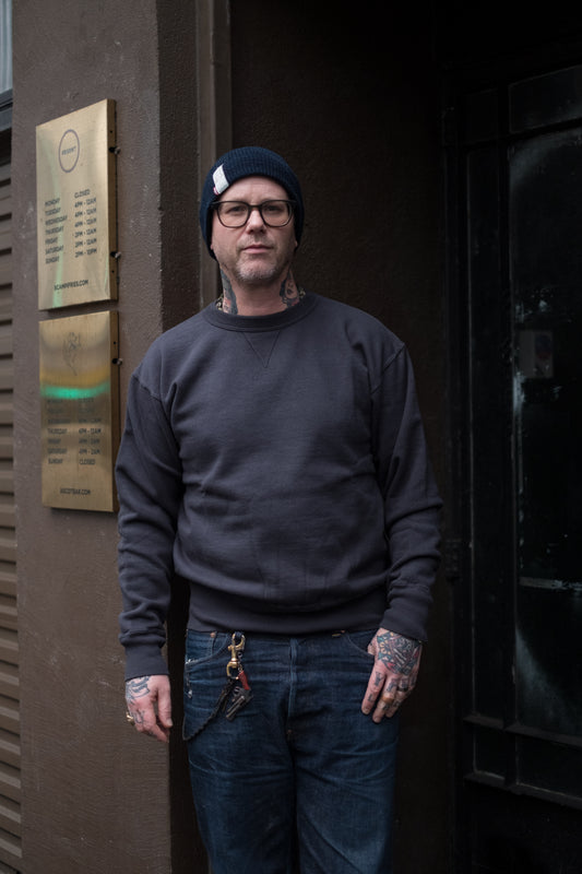 Laniakea Crewneck Sweater - Blue Graphite