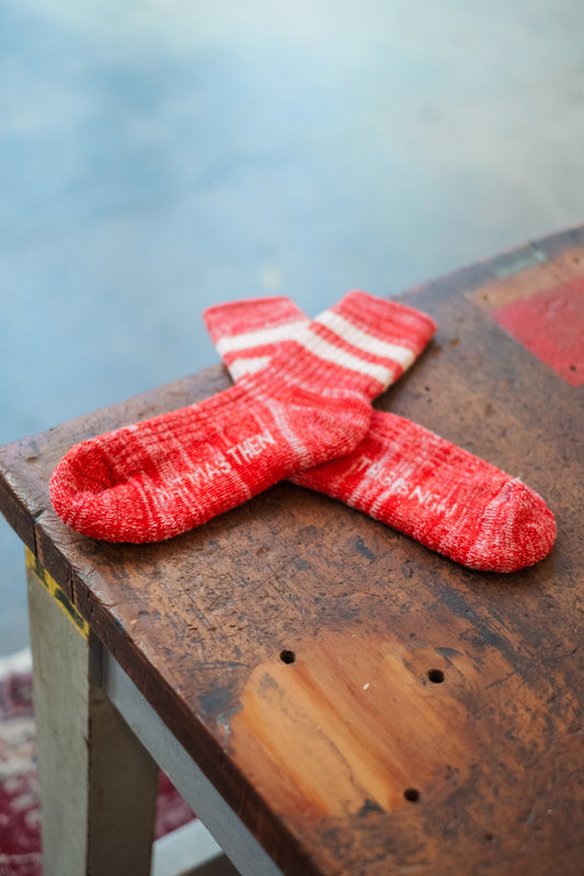 Merino Socks - Red