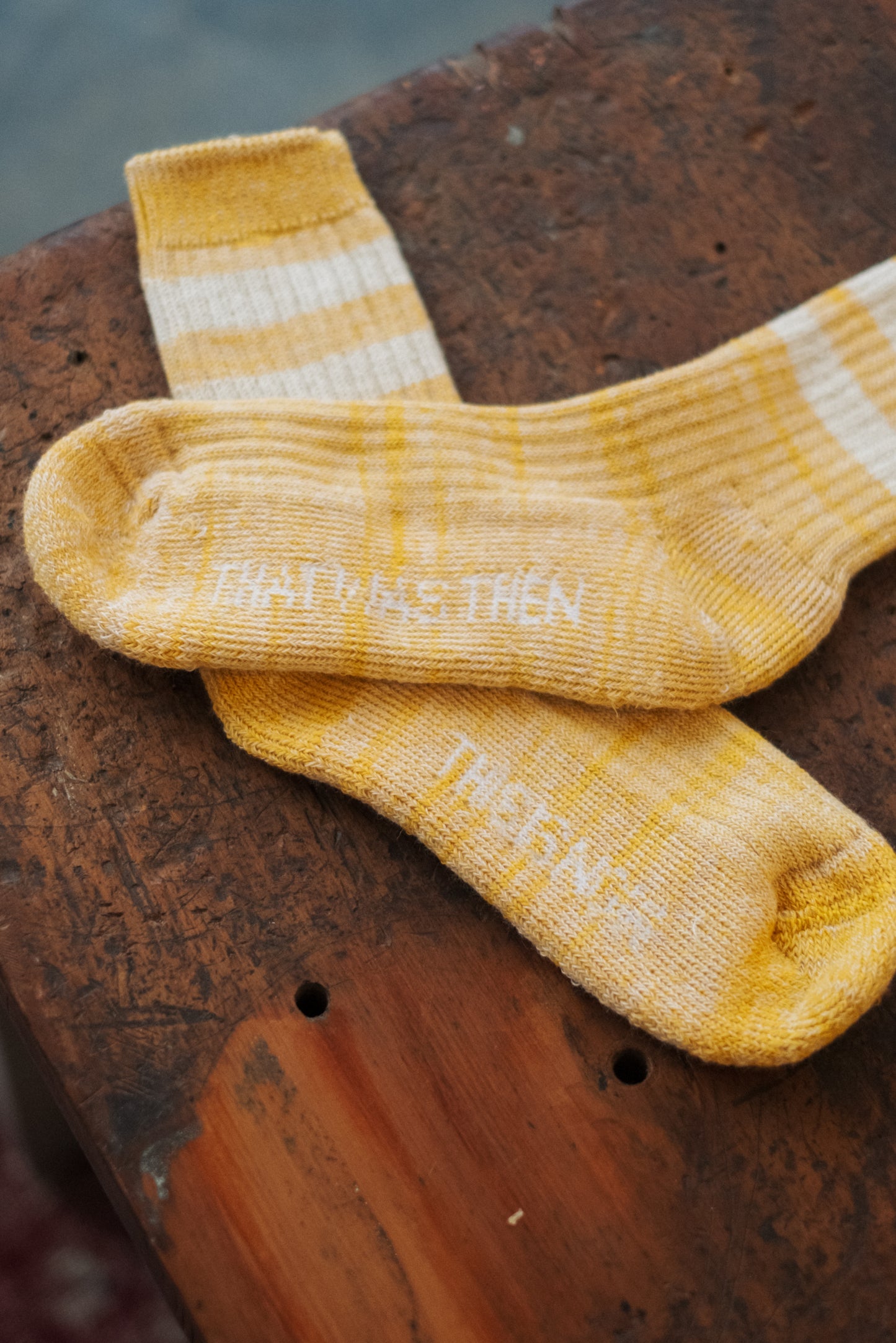 Merino Socks - Yellow