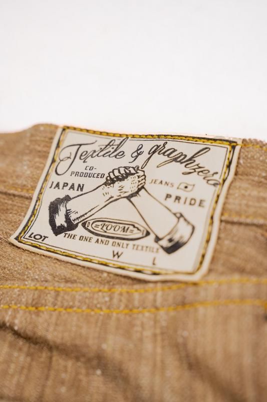 Persimmon Tannin Natural Dye Denim Jeans