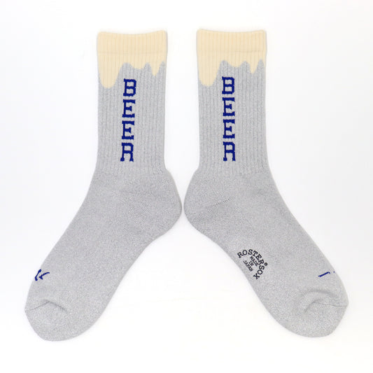 Silver Beer Socks