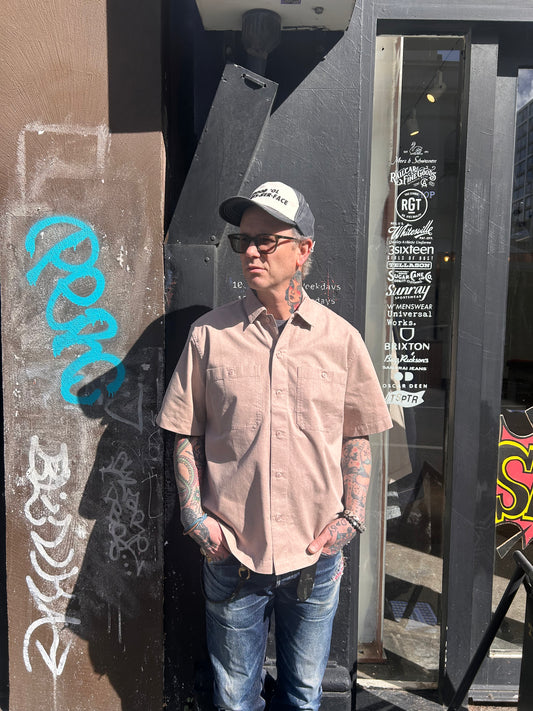 Short Sleeve Workshirt - Blush