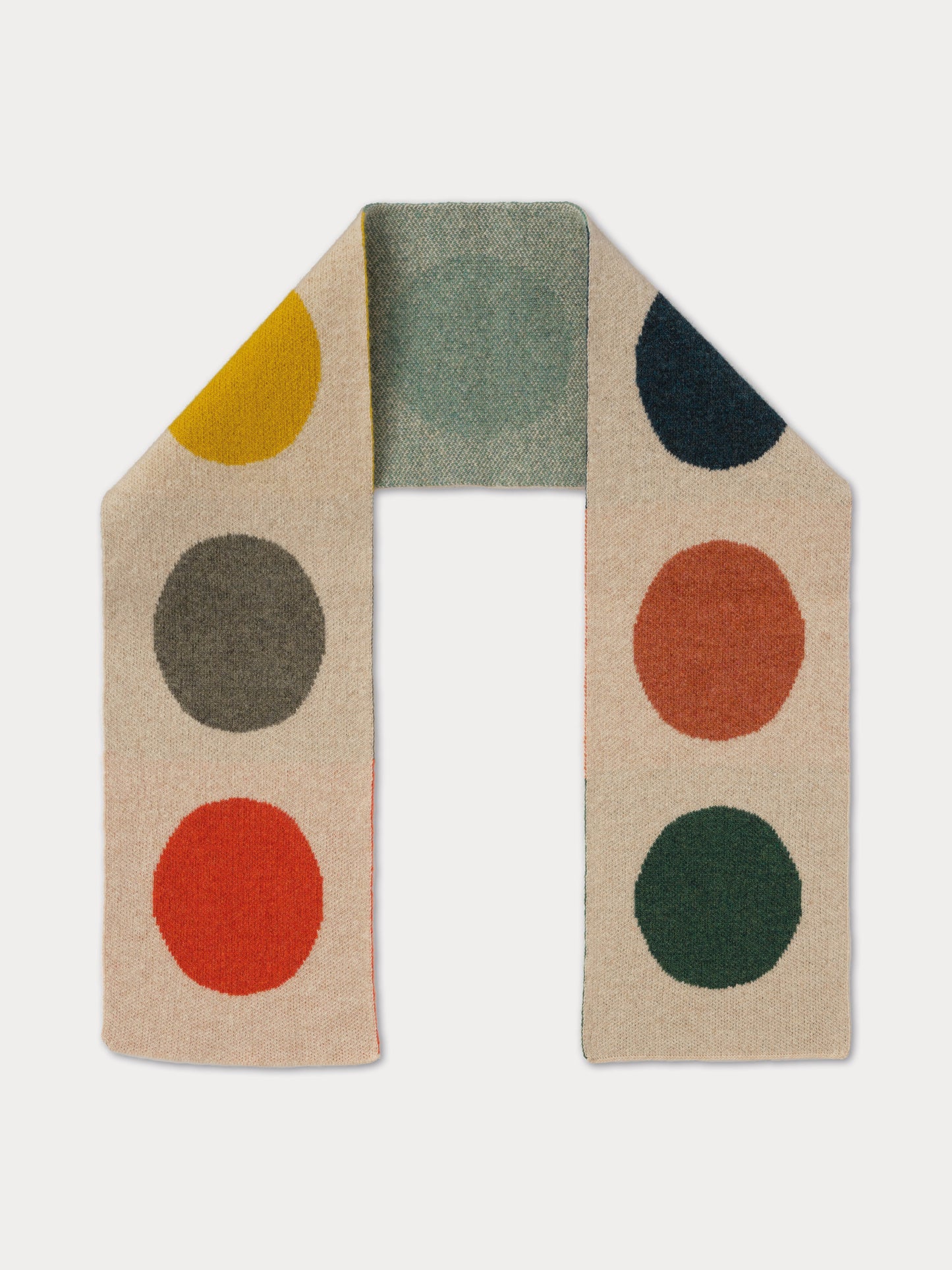 Multicolour Spot Scarf