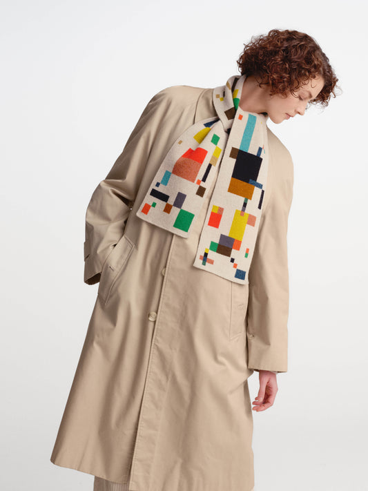 Small Squares & Rectangles Scarf
