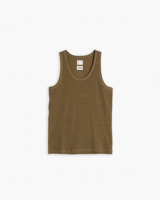 Military Rib Tank - Olive