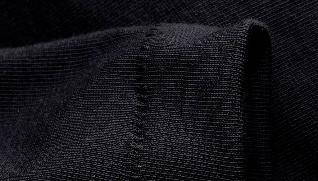 Classic Loopwheeled T-Shirt- 215 Deep Black