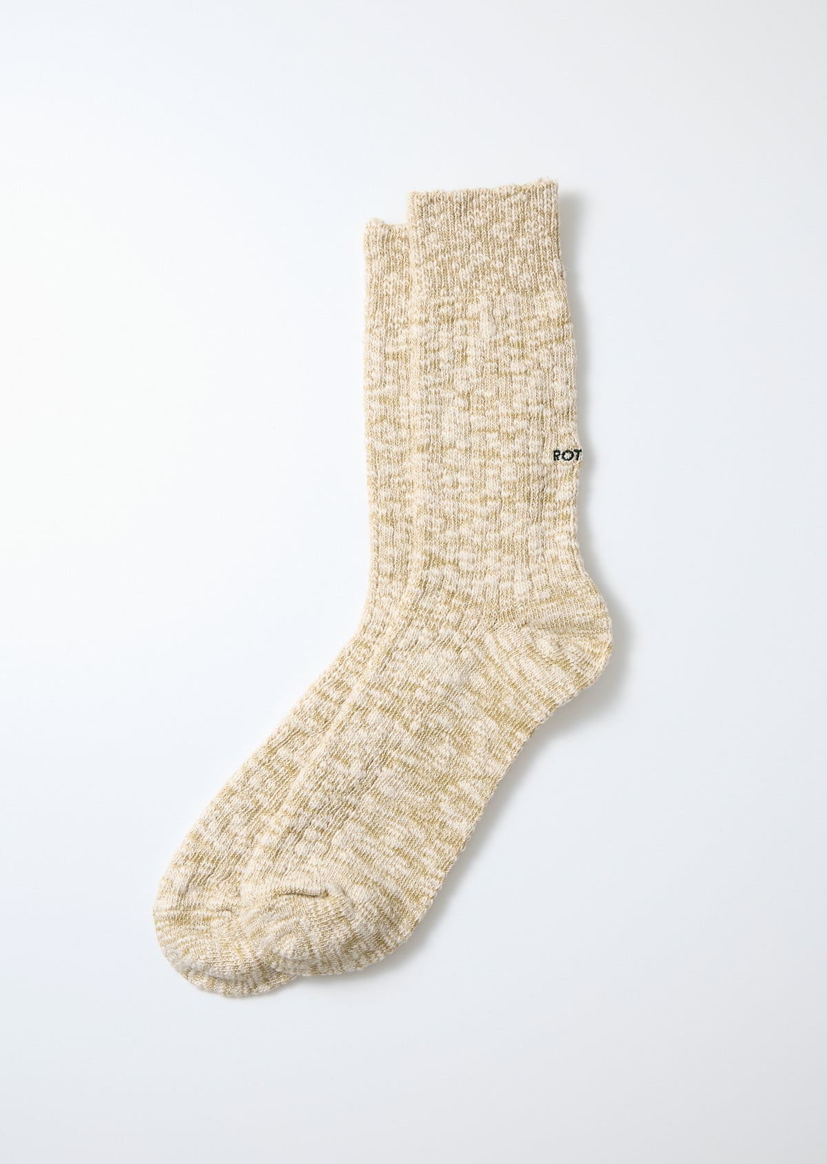 Organic Cotton Slub Crew Socks
