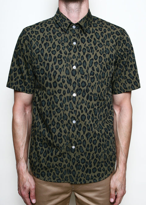 Cheetah Camo Oxford Shirt
