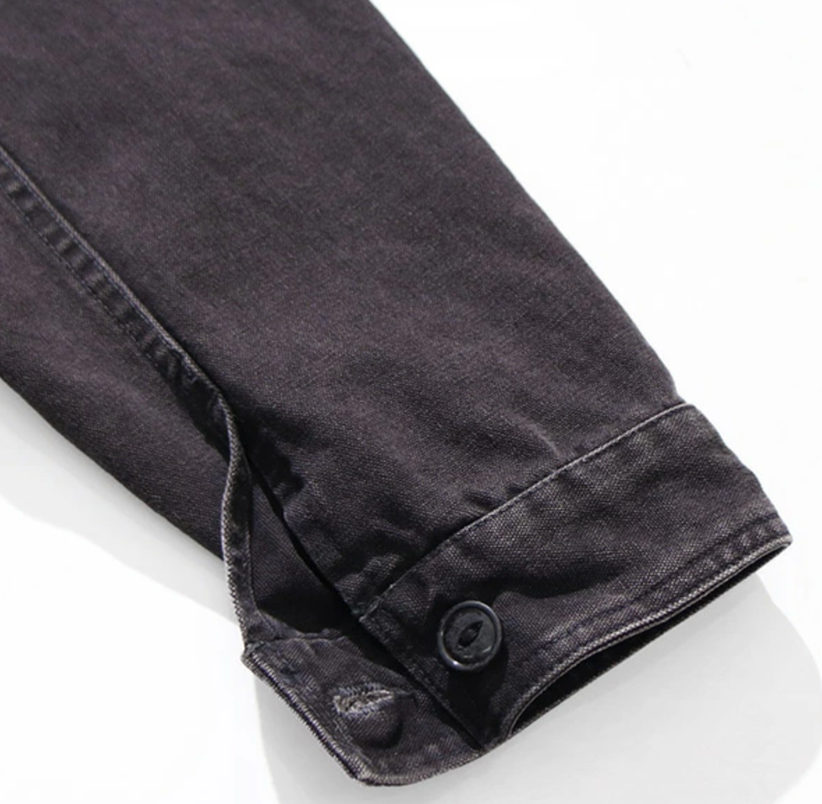 French Work Jacket - Black