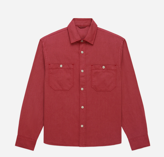 Utility Overshirt - Brick
