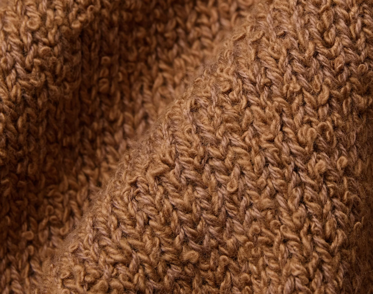 Classic Cardigan - Ochre Boucle