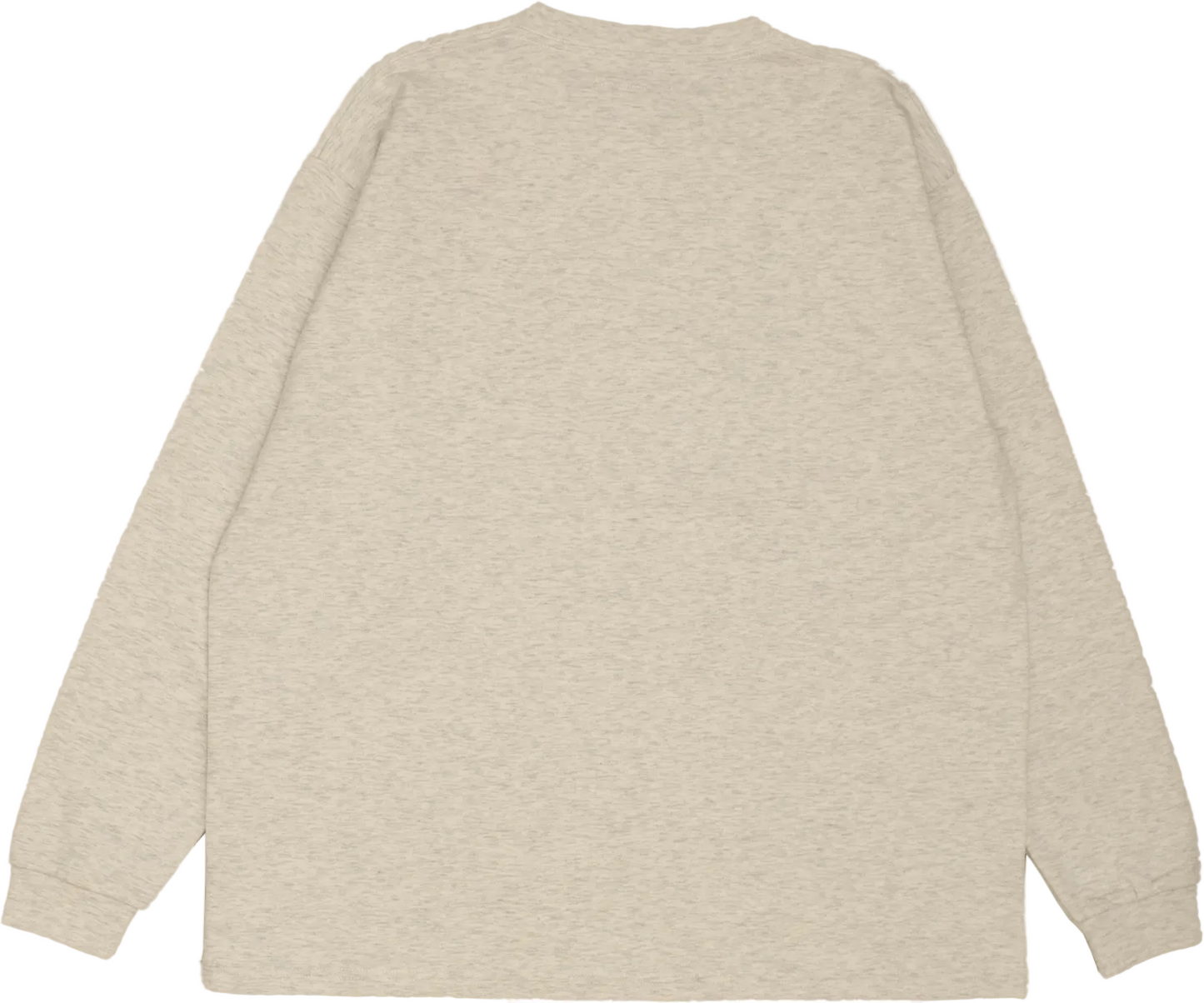 U/O Pocket LS tee - Oatmeal