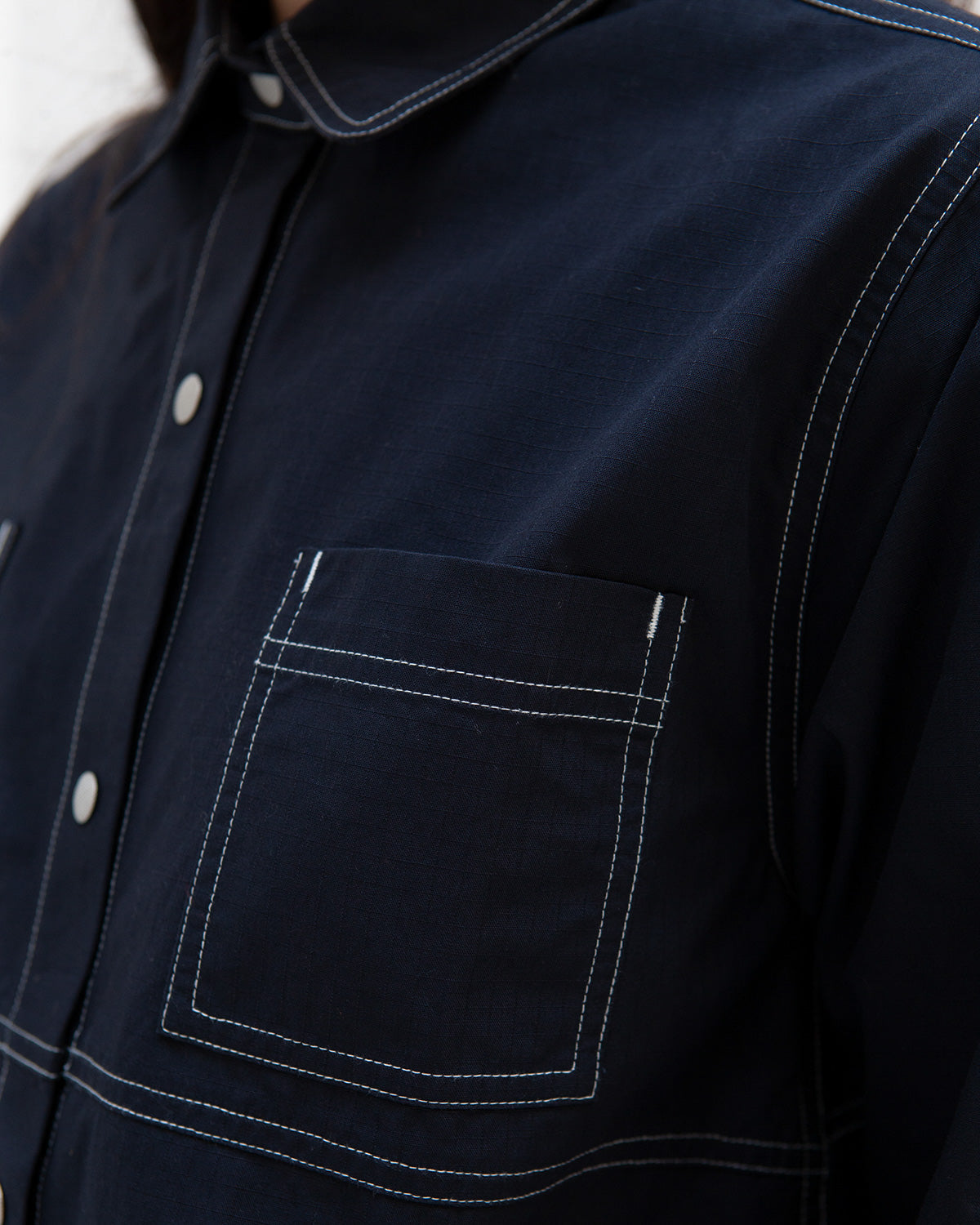 Crew Shirt - Indigo