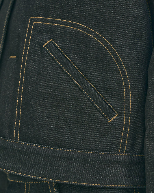 Engineers Jacket - Cotton Washed Denim