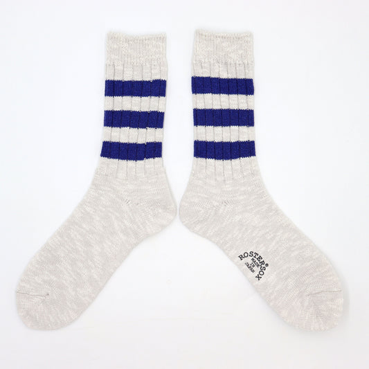 Boston Sport Socks - Blue Stripe