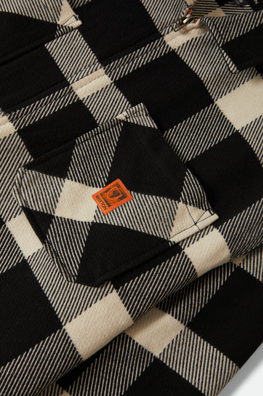 Union Zip Flannel Shirt