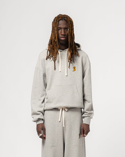 College Hoodie - Grey Marle