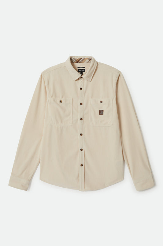 Corduroy Field Overshirt - Whitecap
