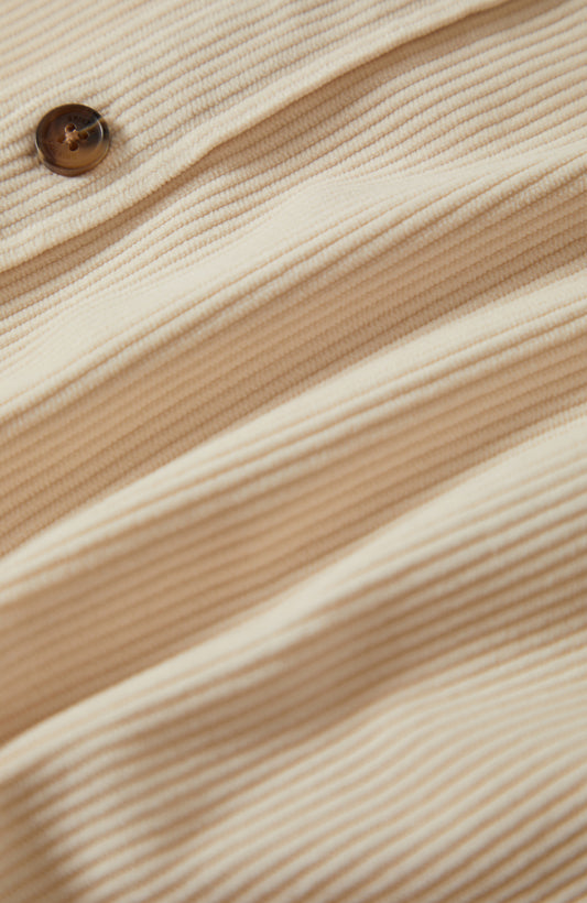 Corduroy Field Overshirt - Whitecap