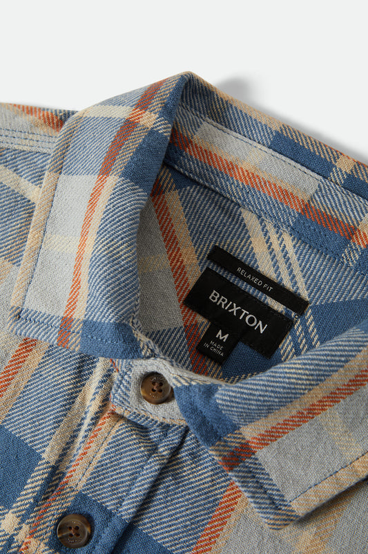 Vintage Wash Flannel - Blue