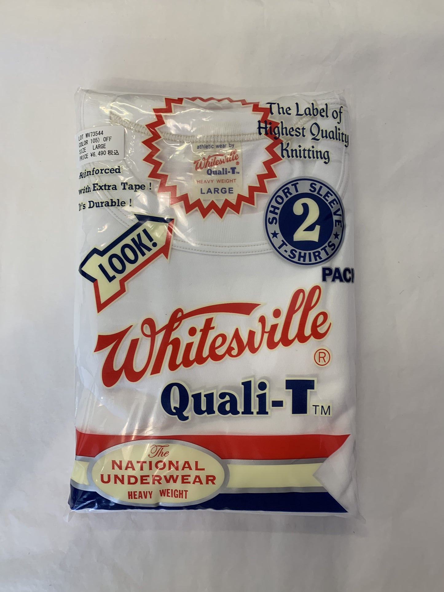 Whitesville 2 Pack Ts - White