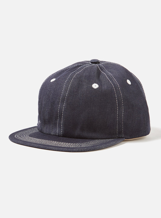 Baseball Cap - 13oz Indigo Selvedge Denim