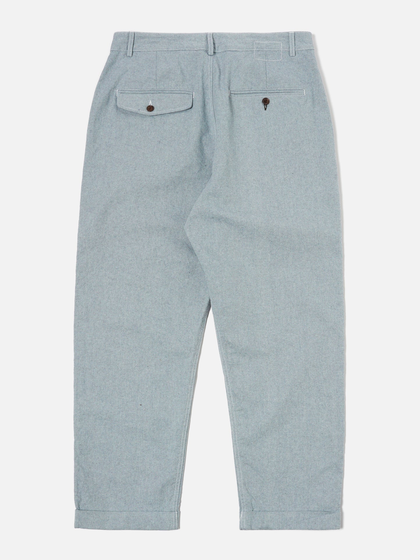 Super chino  indigo reworked jean cloth