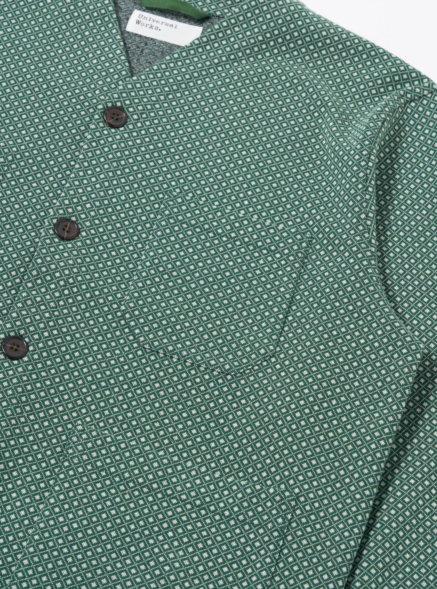 Green Argyll Cardigan