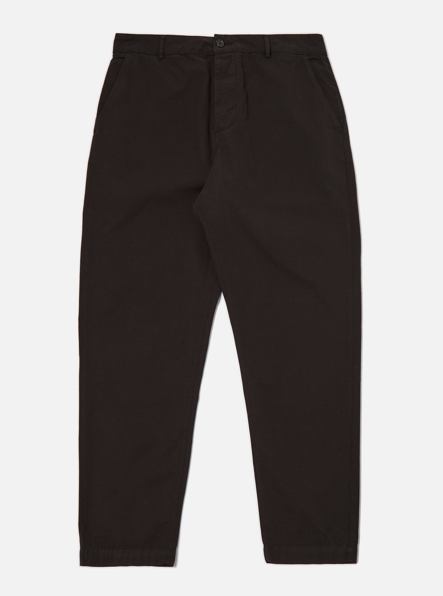 Pleated trackpant - licorice