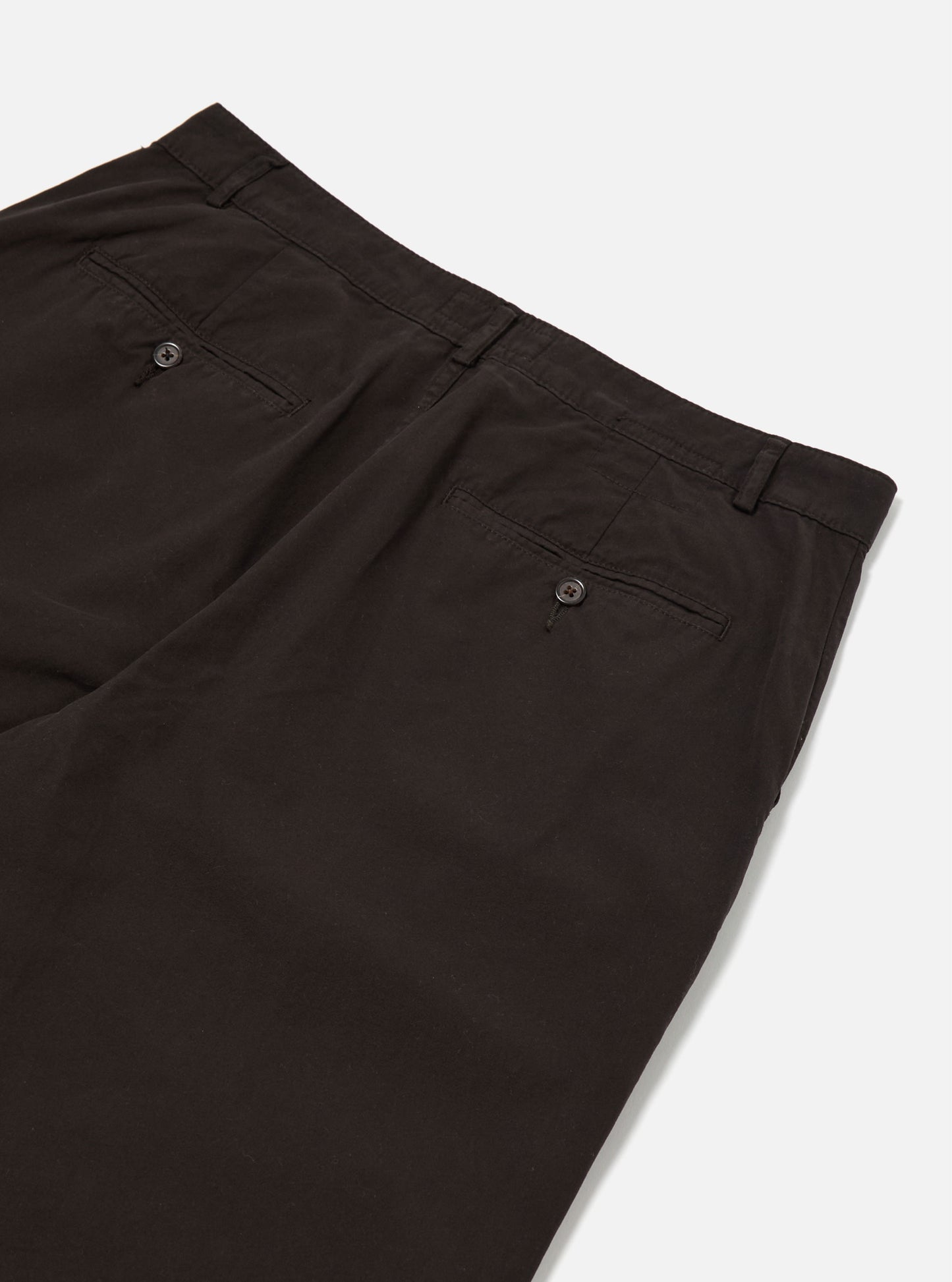 Pleated trackpant - licorice