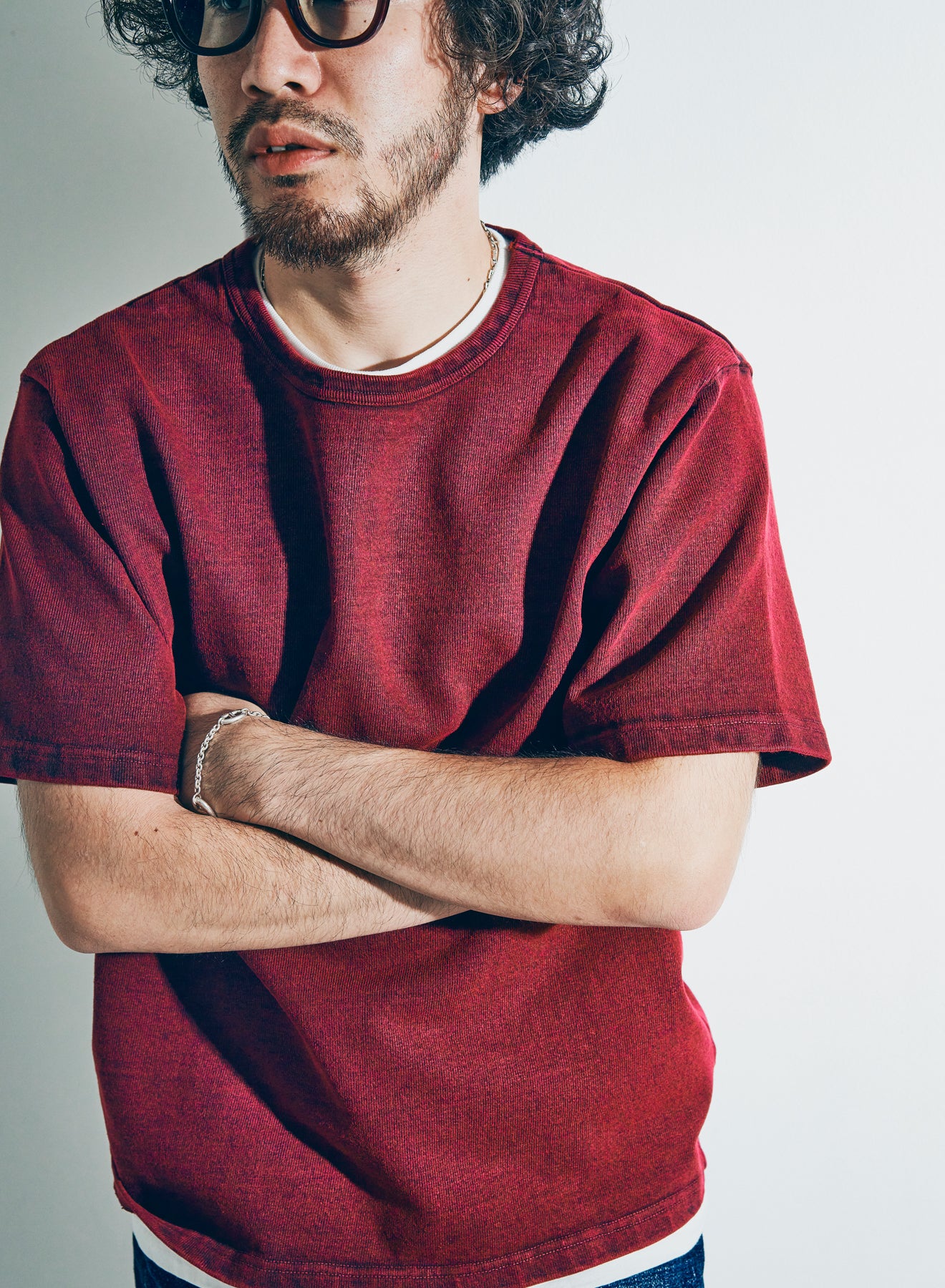 Extra Heavyweight Tee - wine