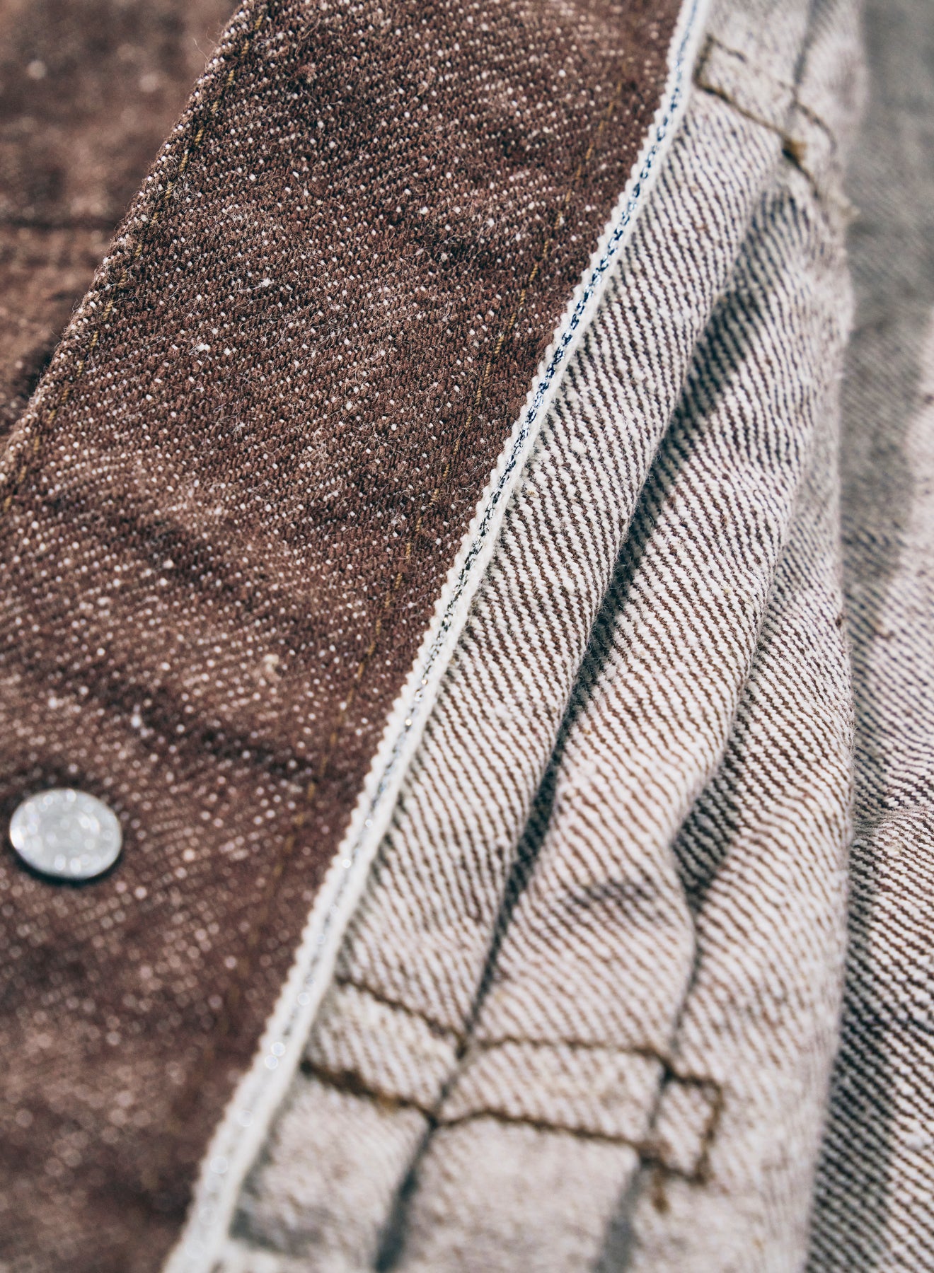 Type II Kanoko Brown Jean Jacket