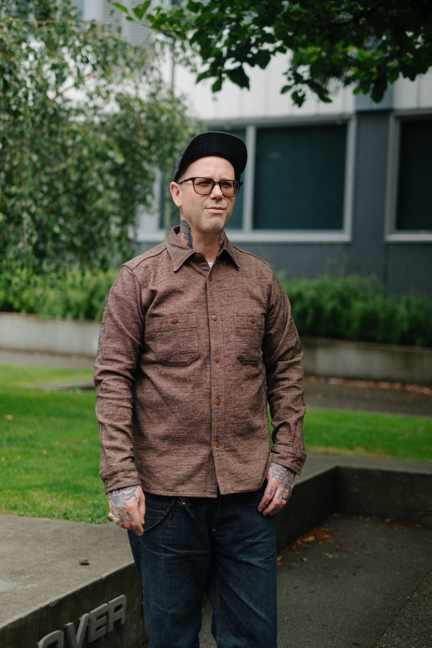 Elemental Brown Flannel Shirt