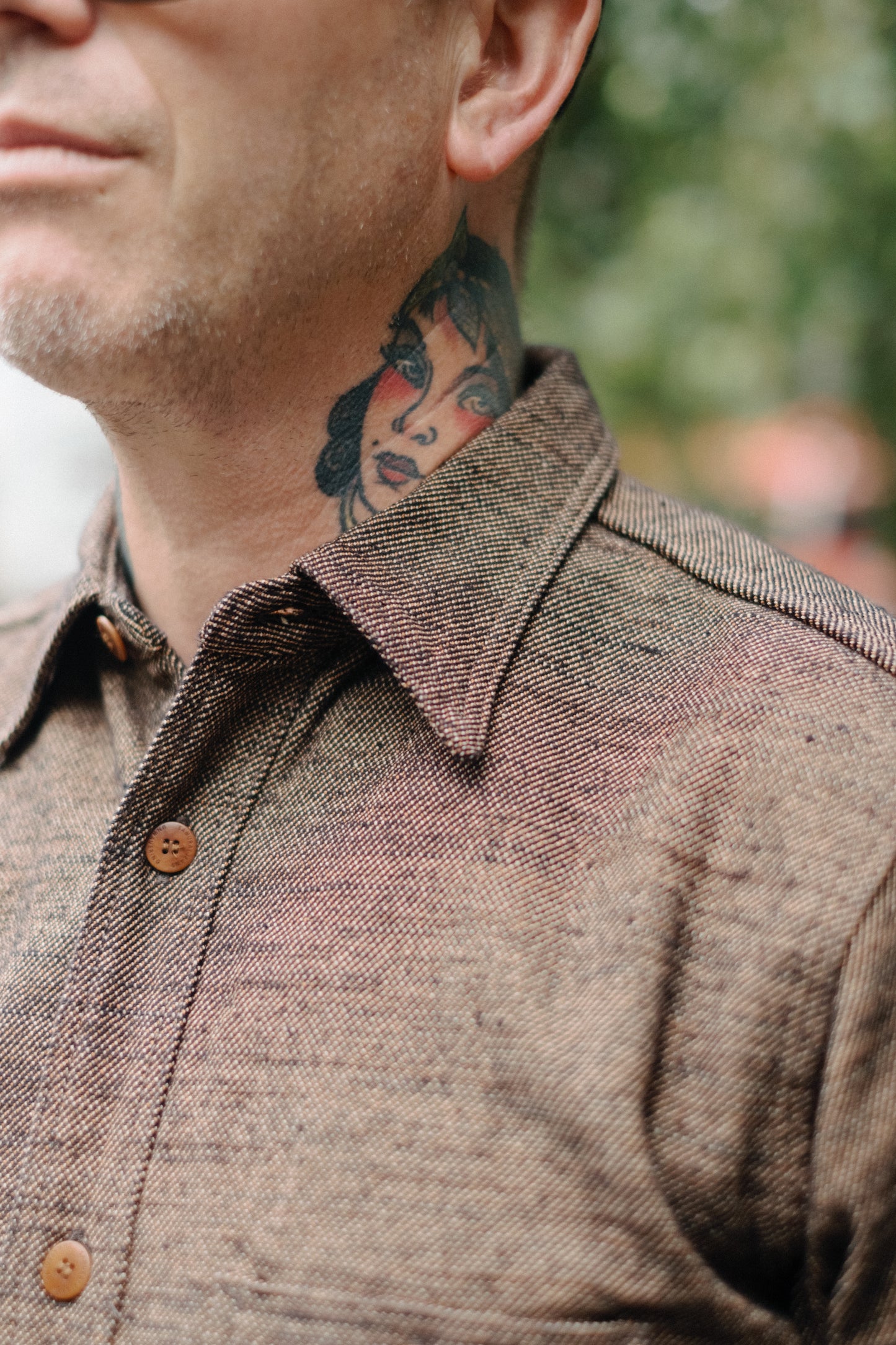 Elemental Brown Flannel Shirt