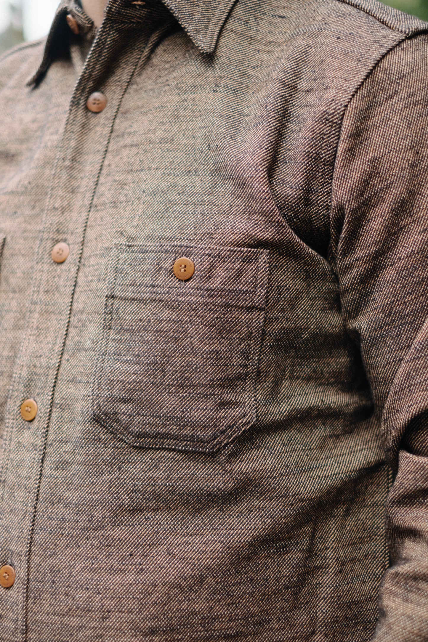 Elemental Brown Flannel Shirt