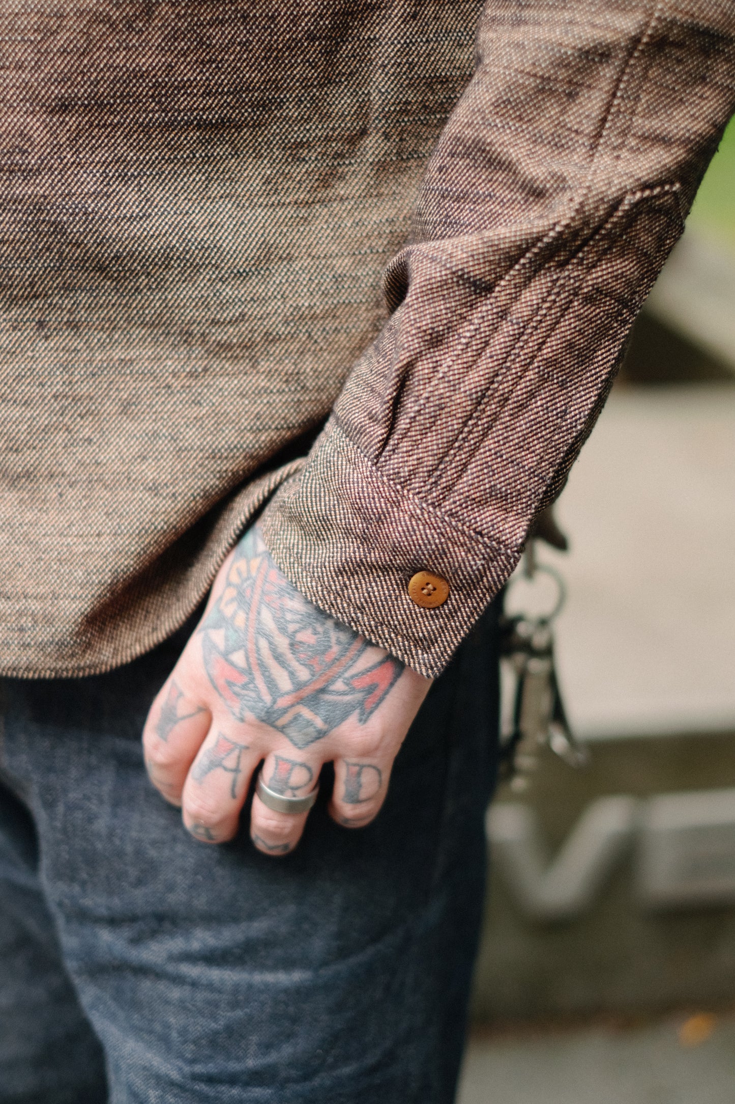 Elemental Brown Flannel Shirt