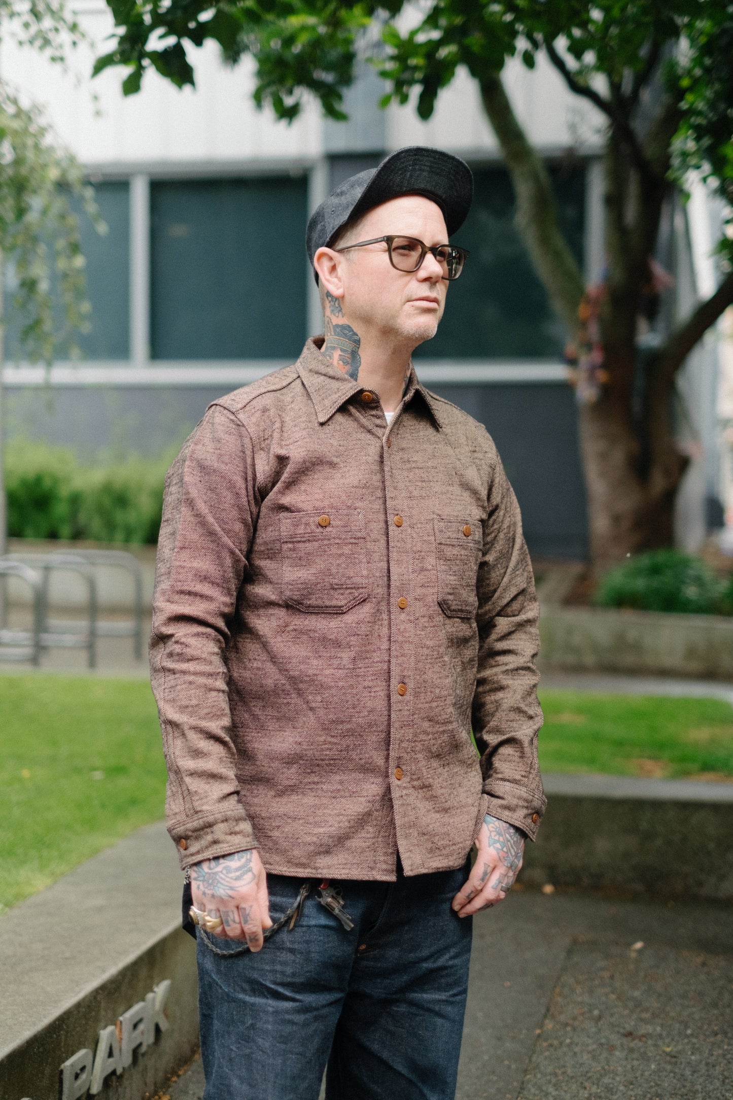 Elemental Brown Flannel Shirt