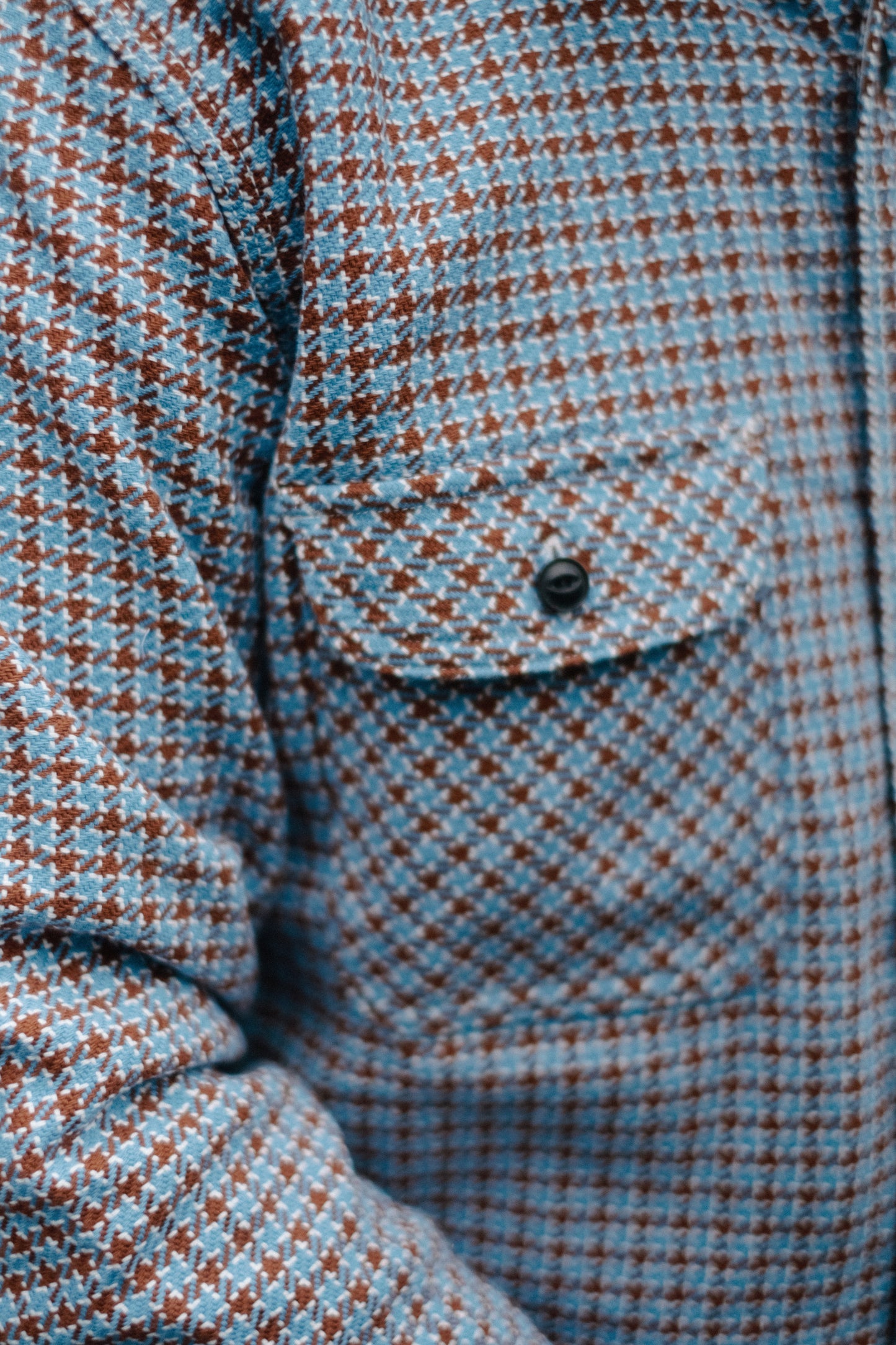 Cheese Indigo Heavy Flannel Work Shirt