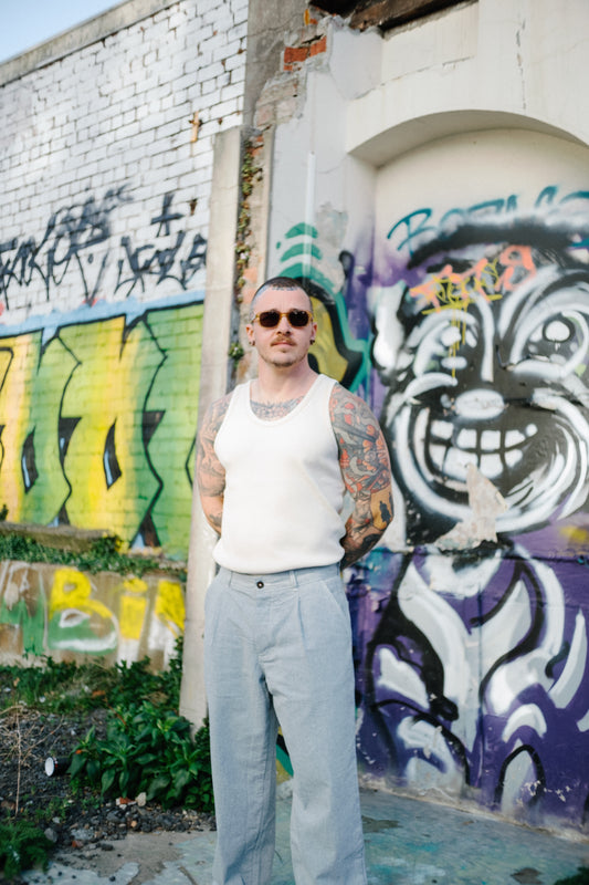 Duke Pant - reworked jean cloth